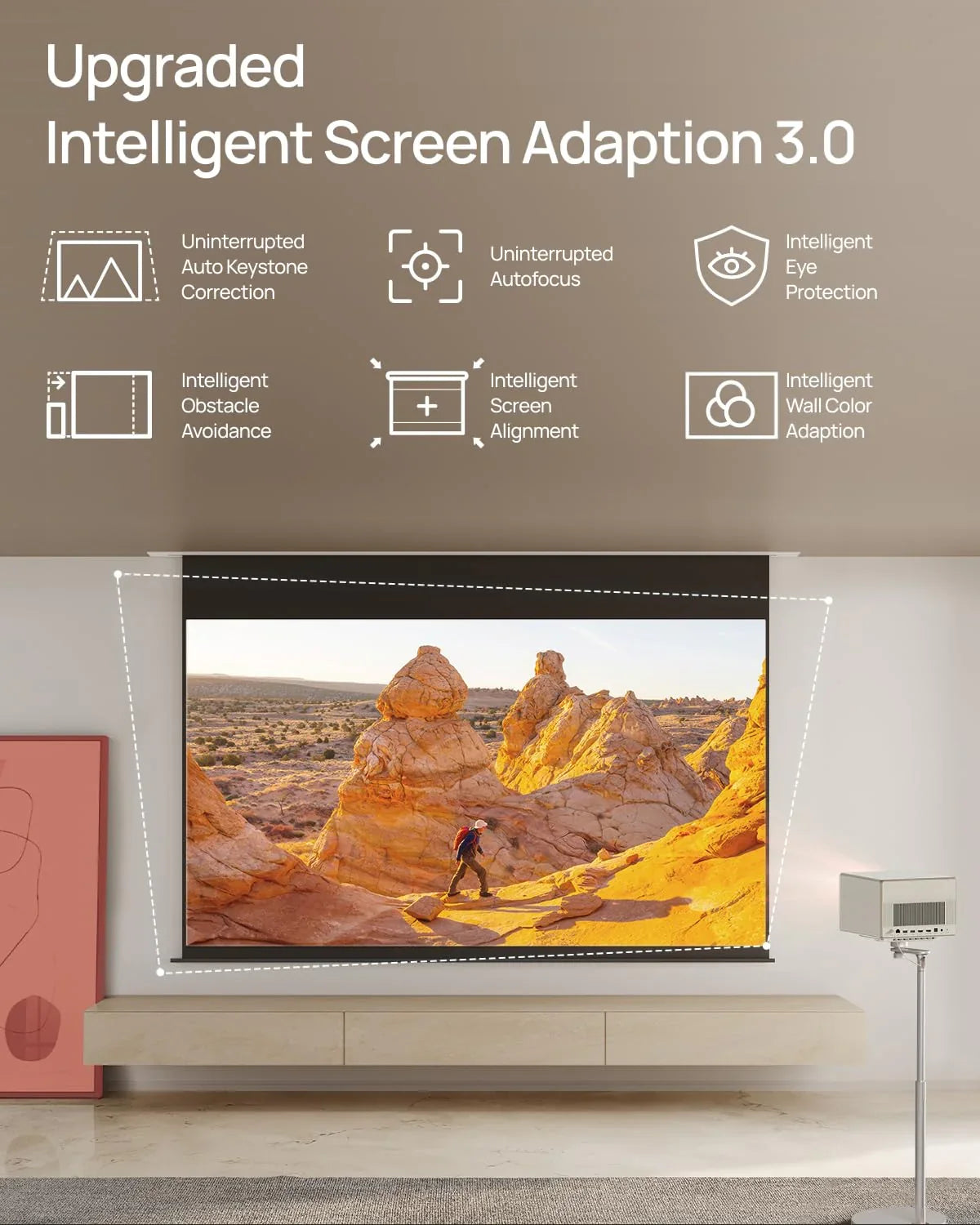 Mini HD Projector – Pocket Size, Big Screen Entertainment