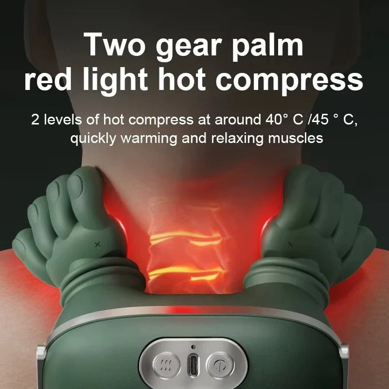 NeckEase™ Shiatsu Massager | Deep Tissue Massage with Soothing Heat