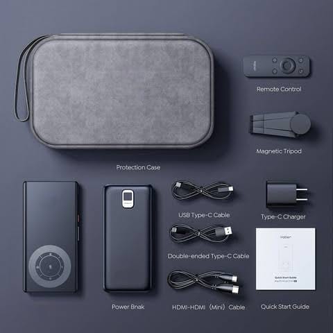Mini HD Projector – Pocket Size, Big Screen Entertainment